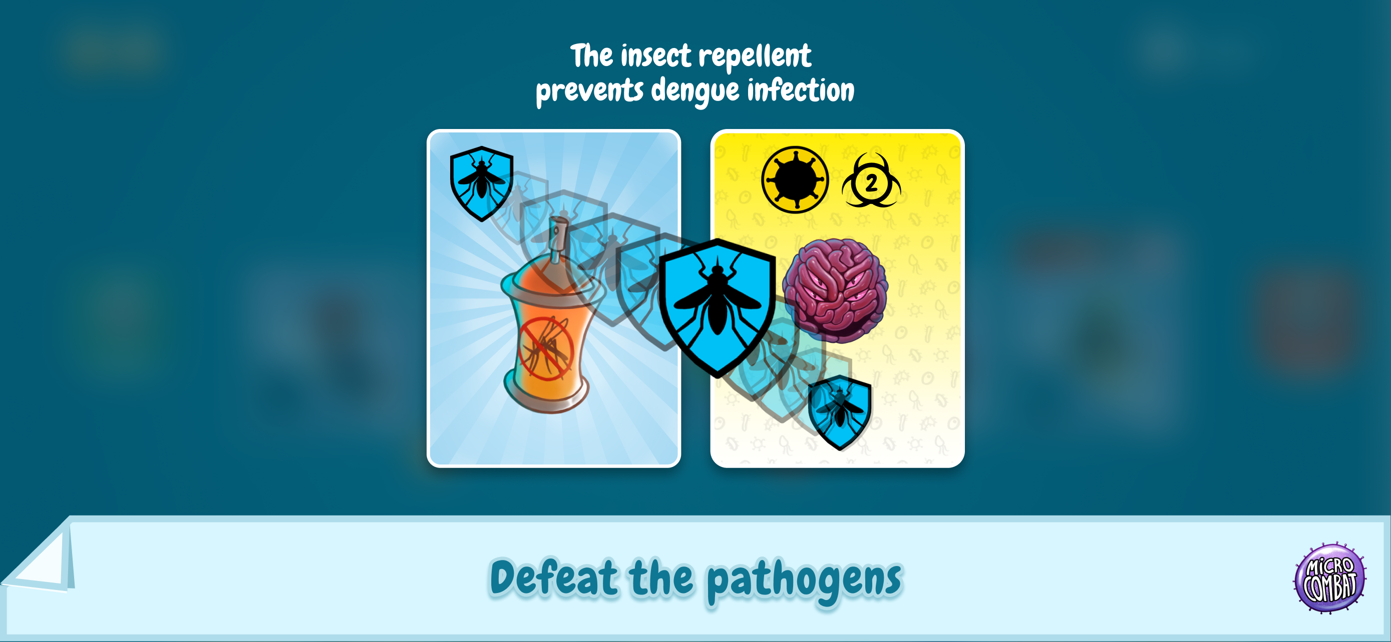 Results: Raising awareness on AMR / Micro-Combat game app