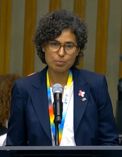 Muna Abu Sin, German AMR ambassador at the UNGA 2024