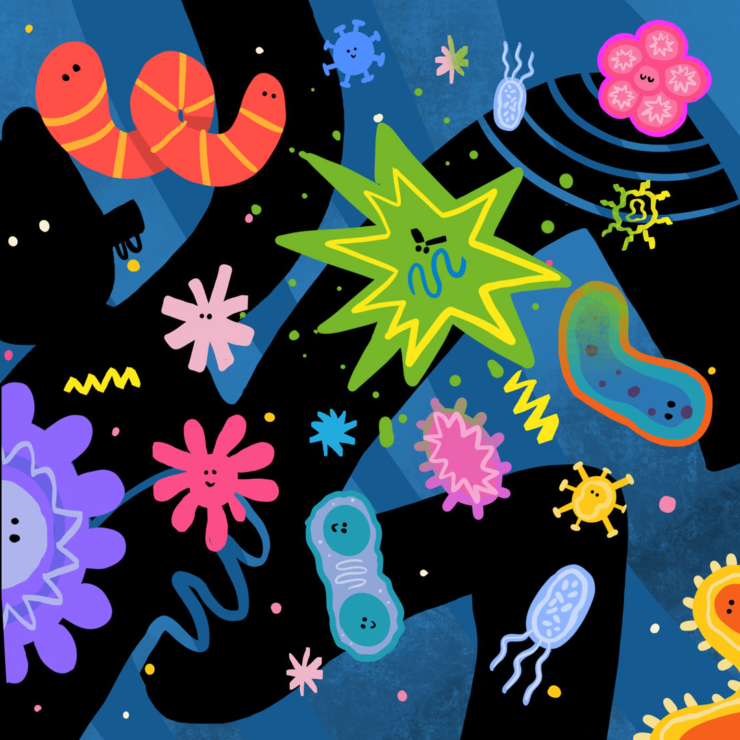 The microbial world is diverse