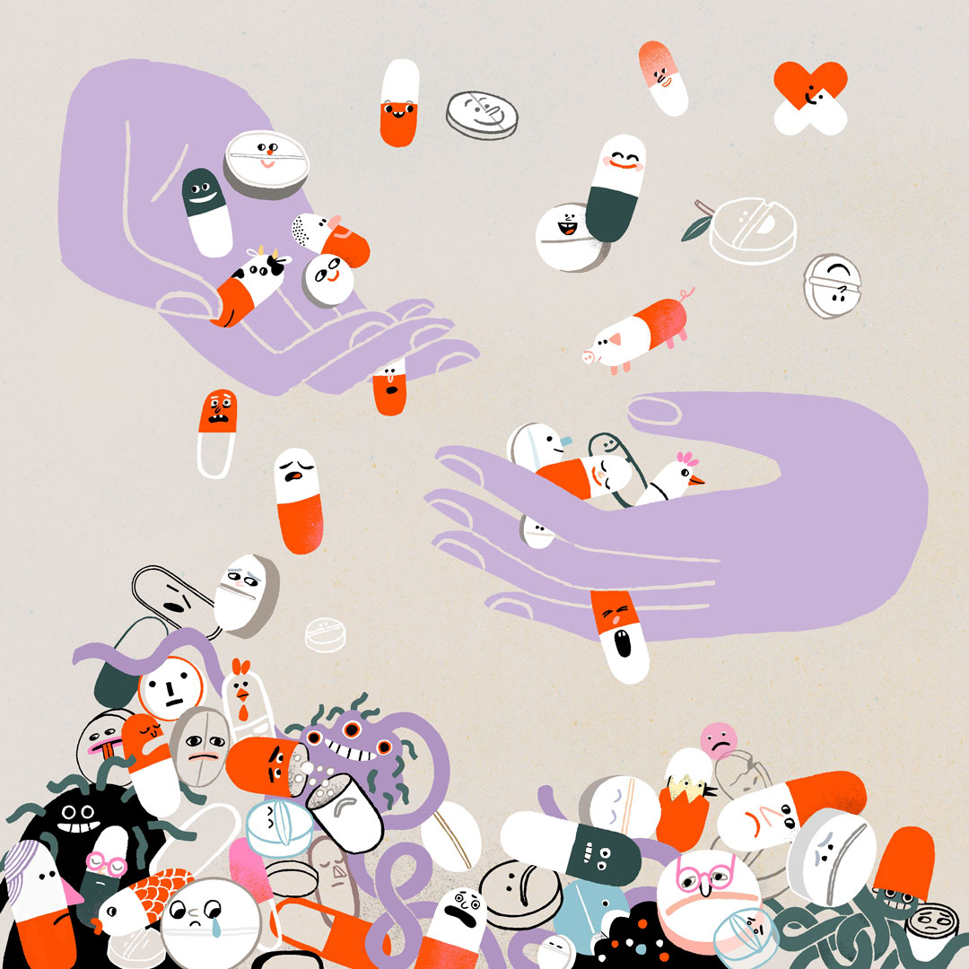 A natural process accelerated by humans