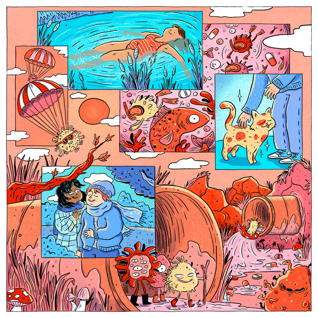 How does resistance spread?