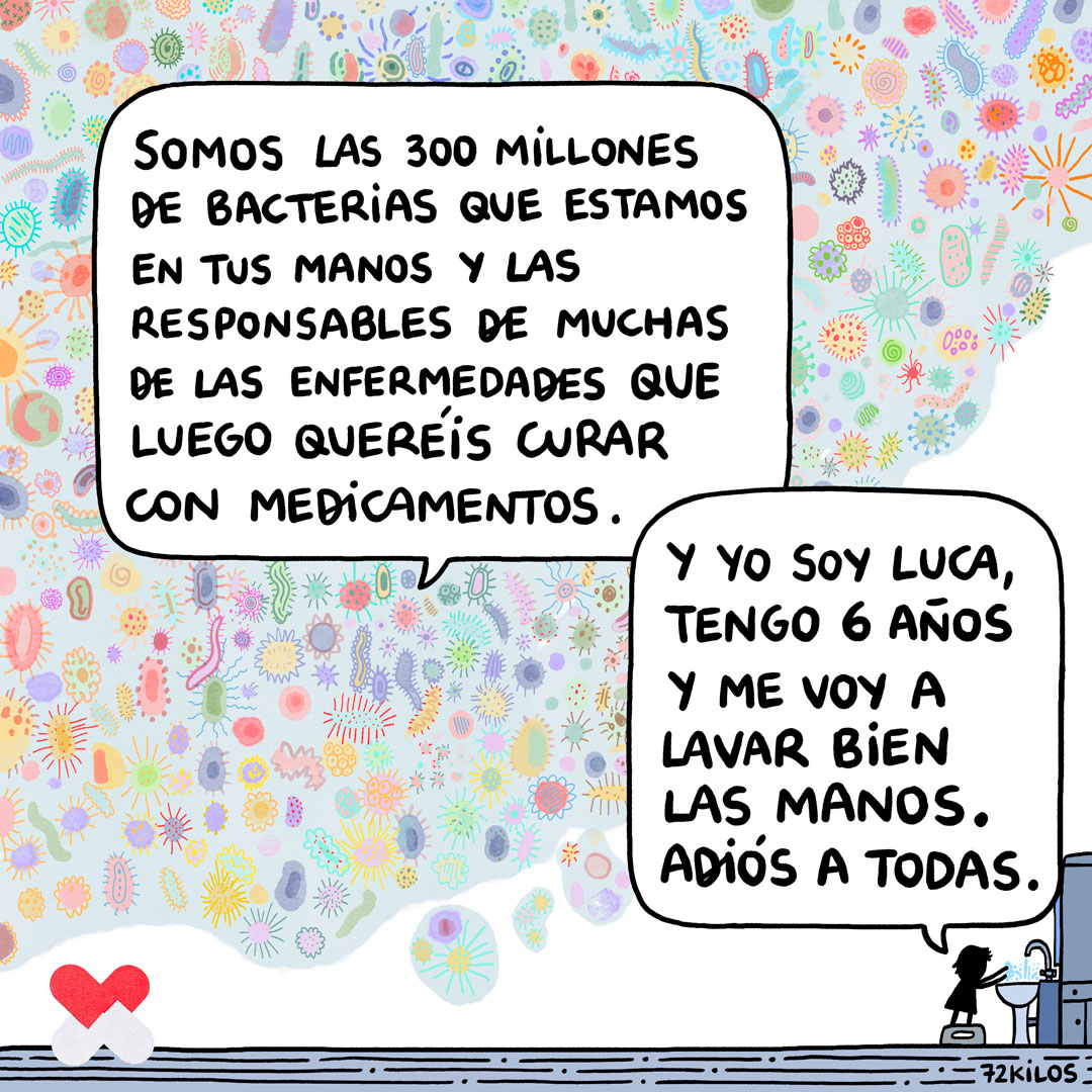 Las manos limpias salvan vidas