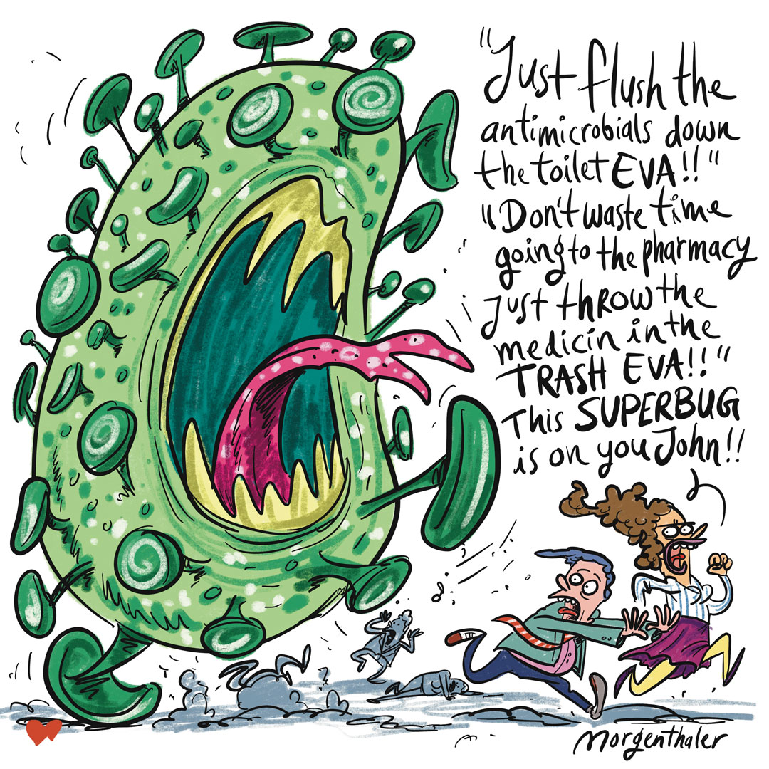 Dispose leftovers properly